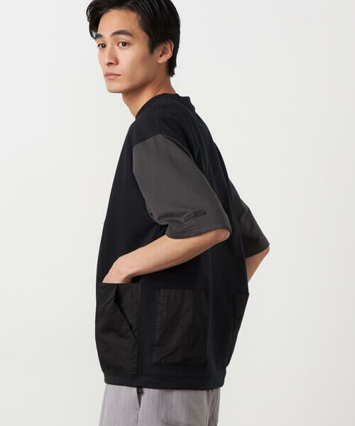 Purple&Yellow / パープルアンドイエロー カットソー | 布帛 ポケットプルオーバー | 詳細20