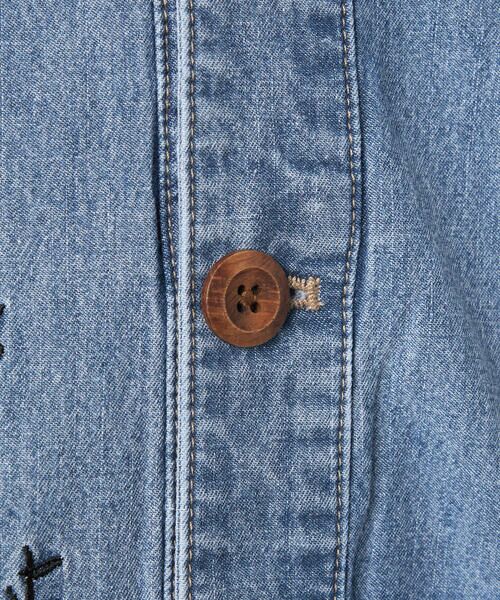 Purple&Yellow / パープルアンドイエロー その他アウター | ライトオンスデニム 刺繍カーディガン | 詳細17