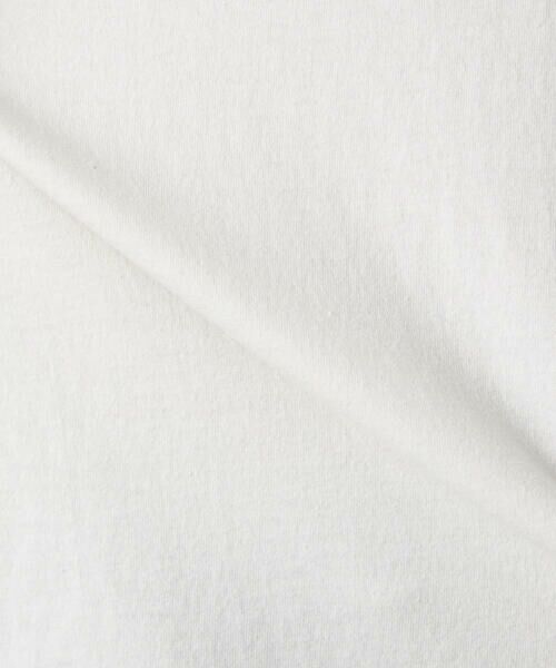 Purple&Yellow / パープルアンドイエロー Tシャツ | バックプリント フロスト半袖Tシャツ | 詳細4