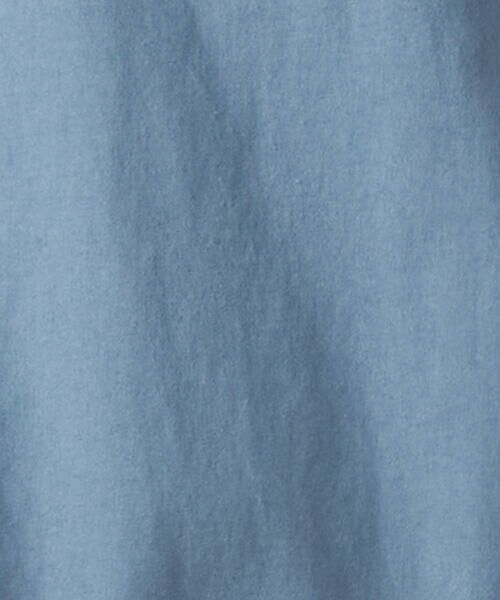 Purple&Yellow / パープルアンドイエロー Tシャツ | バックプリント 布帛切り替えTシャツ | 詳細23