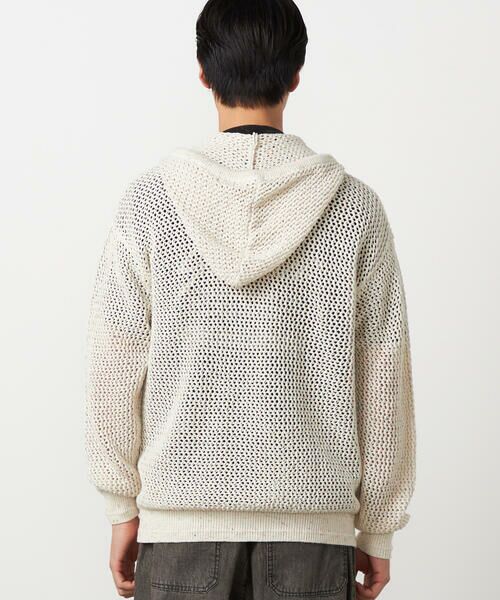 Purple&Yellow / パープルアンドイエロー カーディガン・ボレロ | カラーネップ メッシュパーカ | 詳細9