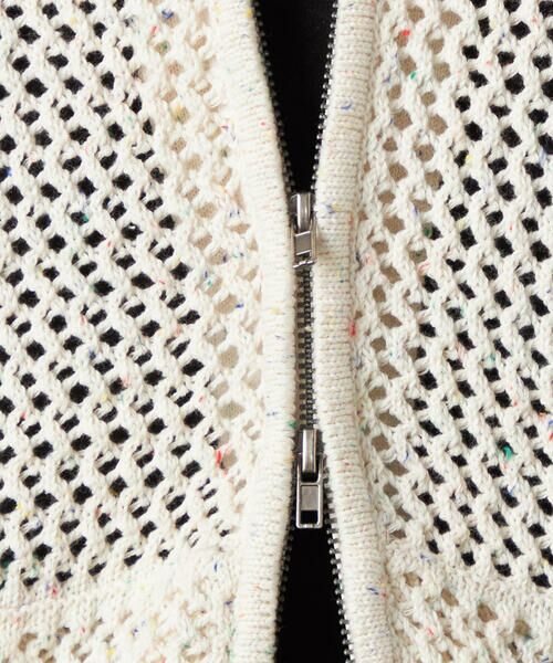 Purple&Yellow / パープルアンドイエロー カーディガン・ボレロ | カラーネップ メッシュパーカ | 詳細14