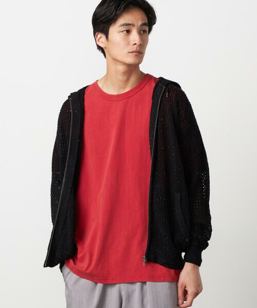 Purple&Yellow / パープルアンドイエロー カーディガン・ボレロ | カラーネップ メッシュパーカ | 詳細19