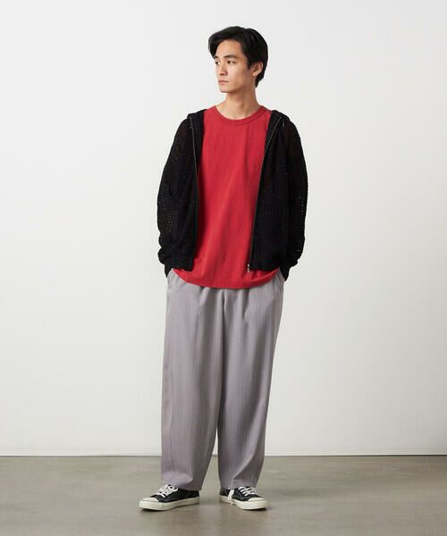 Purple&Yellow / パープルアンドイエロー カーディガン・ボレロ | カラーネップ メッシュパーカ | 詳細16