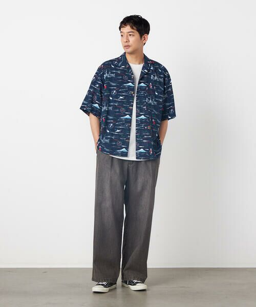 Purple&Yellow / パープルアンドイエロー シャツ・ブラウス | アロハシャツ | 詳細1