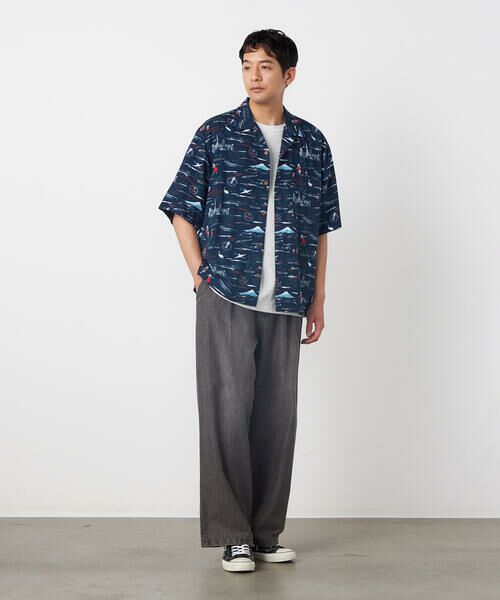 Purple&Yellow / パープルアンドイエロー シャツ・ブラウス | アロハシャツ | 詳細2