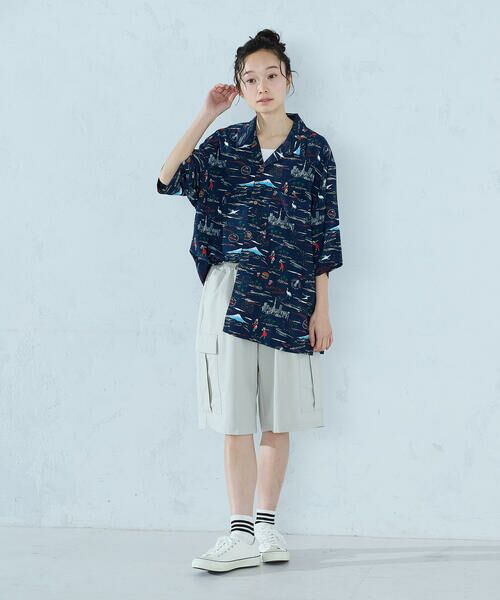 Purple&Yellow / パープルアンドイエロー シャツ・ブラウス | アロハシャツ | 詳細4