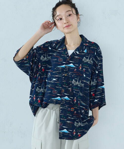 Purple&Yellow / パープルアンドイエロー シャツ・ブラウス | アロハシャツ | 詳細6