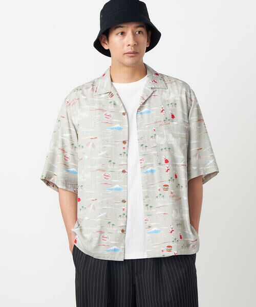 Purple&Yellow / パープルアンドイエロー シャツ・ブラウス | アロハシャツ | 詳細21