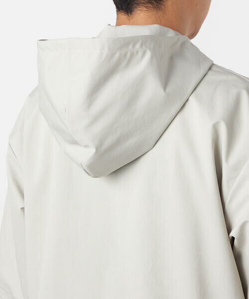 Purple&Yellow / パープルアンドイエロー パーカー | ポリエステルストレッチ 半袖ジップパーカ | 詳細18