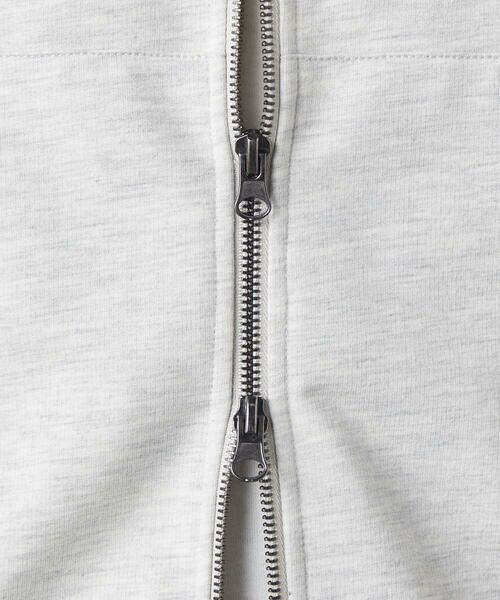 Purple&Yellow / パープルアンドイエロー パーカー | 半袖アップリケ ジップパーカ | 詳細14