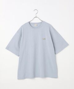 Purple&Yellow / パープルアンドイエロー Tシャツ | ワンポイントロゴ刺繍 半袖Tシャツ