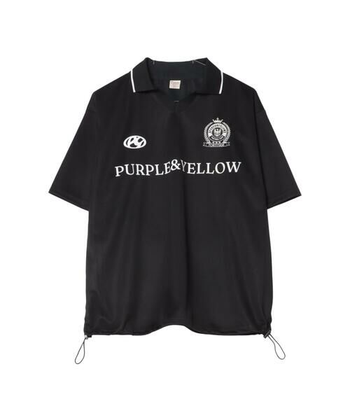 Purple&Yellow / パープルアンドイエロー Tシャツ | ゲームシャツ（ブラック）