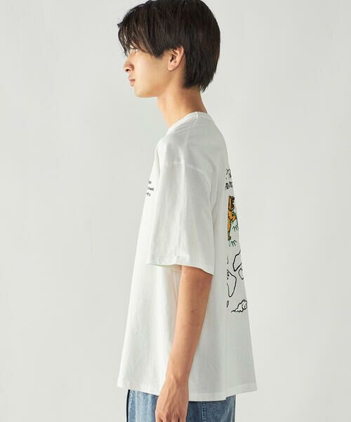 Purple&Yellow / パープルアンドイエロー Tシャツ | スーベニア刺繍 半袖Tシャツ | 詳細18