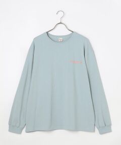 Purple&Yellow / パープルアンドイエロー Tシャツ | バックプリント 長袖Tシャツ