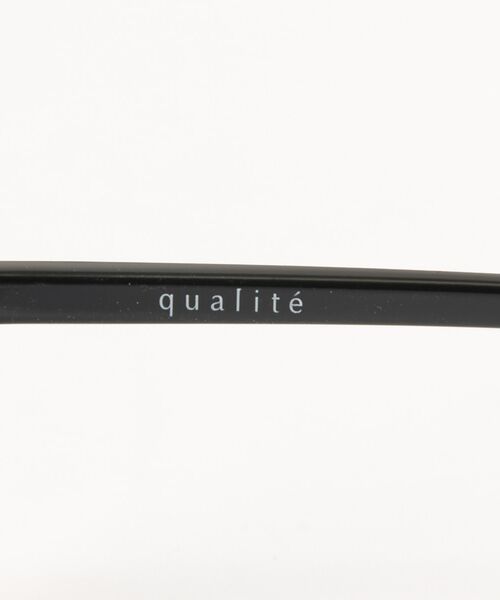 qualite / カリテ サングラス・メガネ | Sunglasses Black | 詳細4
