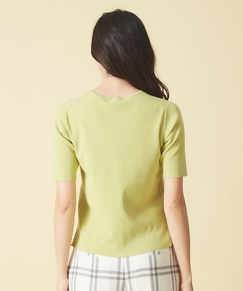 qualite / カリテ ニット・セーター | ウォッシャブルベーシックニットTシャツ | 詳細8