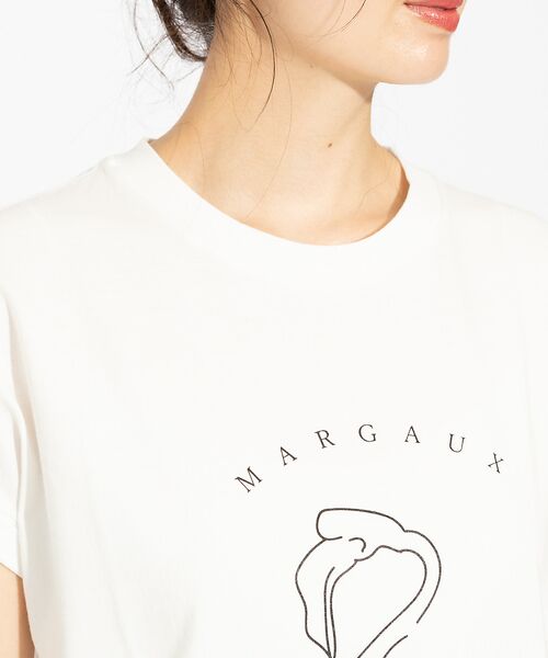 qualite / カリテ Tシャツ | 【MARGAUX】 フラミンゴTシャツ | 詳細4