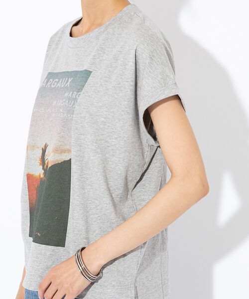 qualite / カリテ Tシャツ | 【MARGAUX】 PHOTOTシャツ | 詳細8