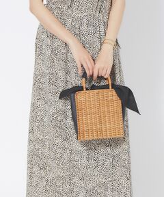 qualite / カリテ ハンドバッグ | 【The Bagmati】WICKER ラタンスクエアカゴバッグ