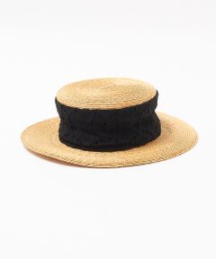 qualite / カリテ ハット | 【coeur】レースストローHAT