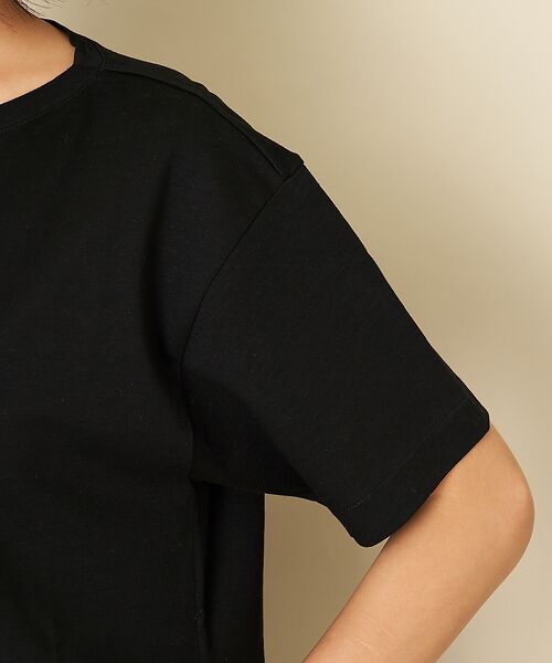 qualite / カリテ Tシャツ | 【限定】ドライ天竺スリットロングTシャツ | 詳細13