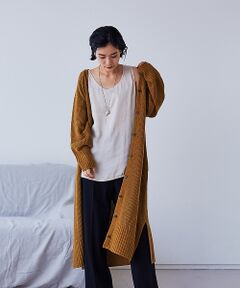 【一部店舗・WEB限定】ロングカーデ2WAYニットワンピース