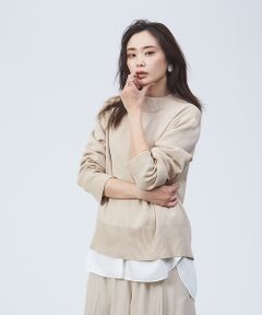 【制菌加工】2WAYハイゲージニット