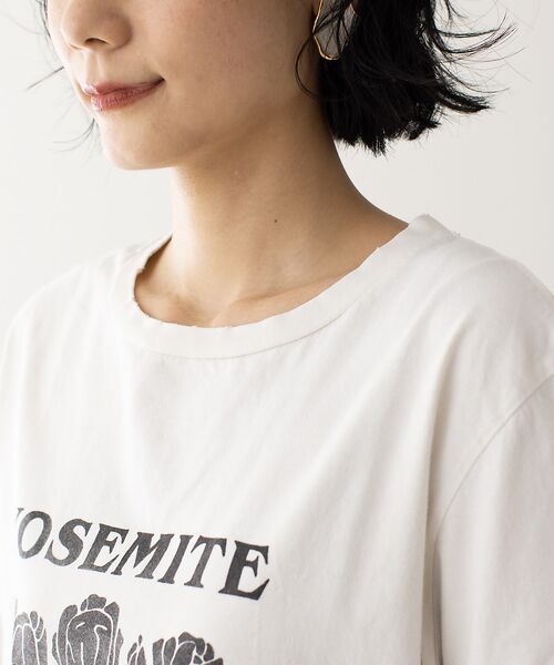 qualite / カリテ Tシャツ | 【REMI RELIEF】YOSEMITE Tシャツ(加工T) | 詳細6