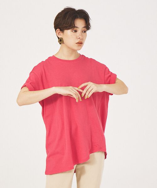 【新品・タグ付き】カリテ  Tシャツ　ピンク