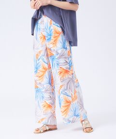 【オリジナル柄】ボタニカルイージーパンツ