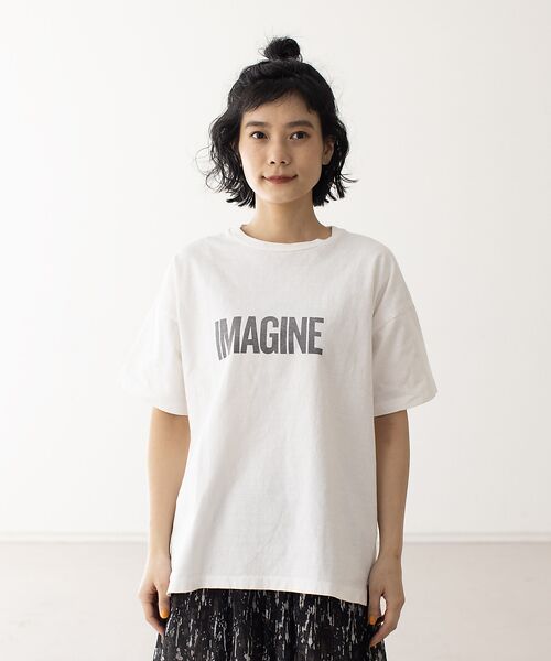 qualite / カリテ Tシャツ | 【REMI RELIEF】IMAGINE Tシャツ | 詳細2