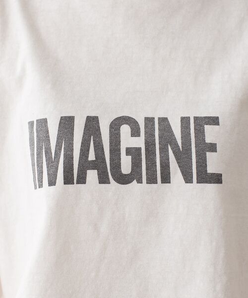 qualite / カリテ Tシャツ | 【REMI RELIEF】IMAGINE Tシャツ | 詳細9