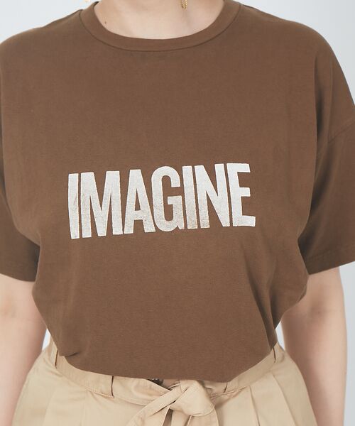 qualite / カリテ Tシャツ | 【REMI RELIEF】IMAGINE Tシャツ | 詳細13