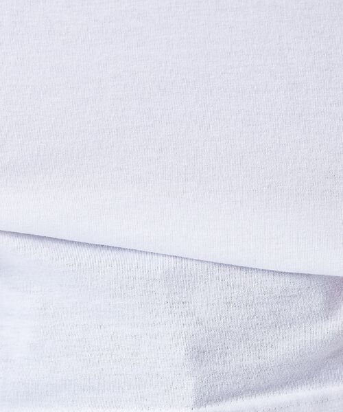 qualite / カリテ Tシャツ | 【boussole×qualite別注】ショルダーレースTシャツ(コンパクト) | 詳細2