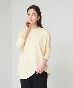 qualite / カリテ Tシャツ | アシメコットンカットソー