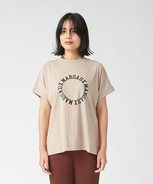 qualite / カリテ Tシャツ | 【MARGAUX】circleロゴTシャツ | 詳細5