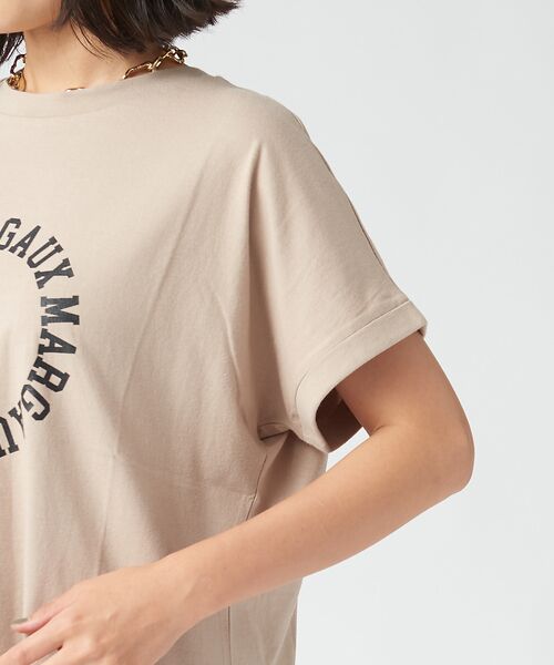 qualite / カリテ Tシャツ | 【MARGAUX】circleロゴTシャツ | 詳細9
