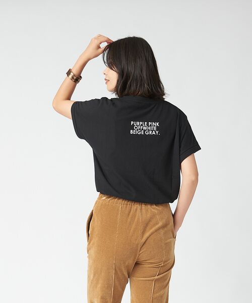 qualite / カリテ Tシャツ | 【MARGAUX】バックプリントロゴTシャツ | 詳細19