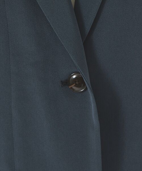qualite / カリテ テーラードジャケット | ストレッチデシン半袖ジャケット | 詳細14