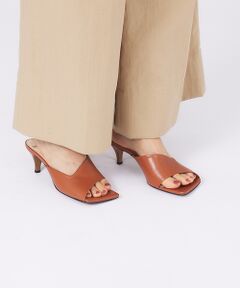 qualite / カリテ サンダル | 【quartierglam】アシンメトリーミュール