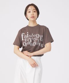 フロントロゴTシャツ