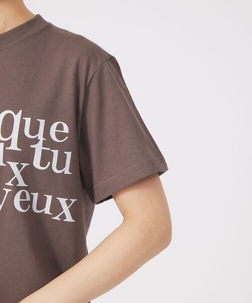 qualite / カリテ Tシャツ | フロントロゴTシャツ | 詳細10