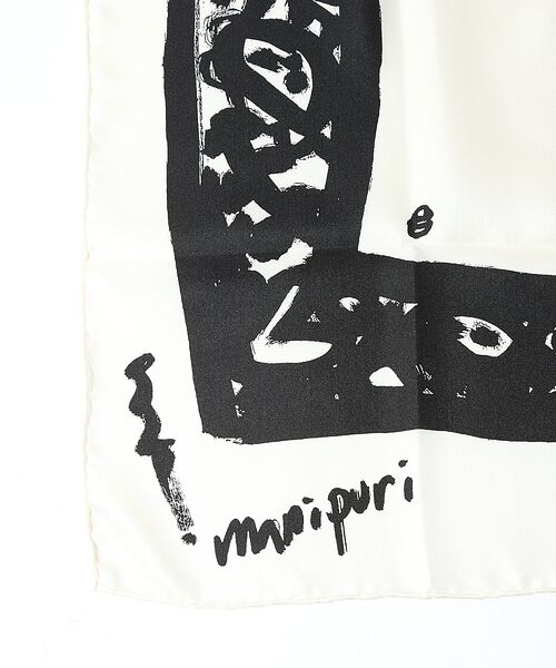 【manipuri】フレームペイズリースカーフ