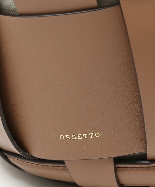 qualite / カリテ ハンドバッグ | 【ORSETTO】RETEレザー編み込みバッグ | 詳細12