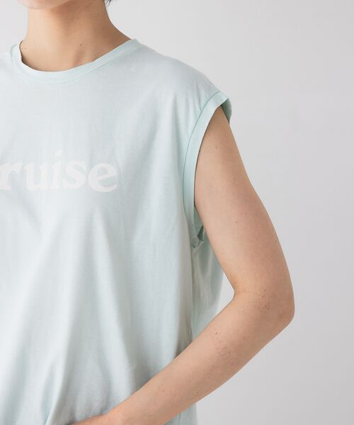 qualite / カリテ Tシャツ | 【FLAVOR TEE】CruiserノースリーブTシャツ | 詳細9