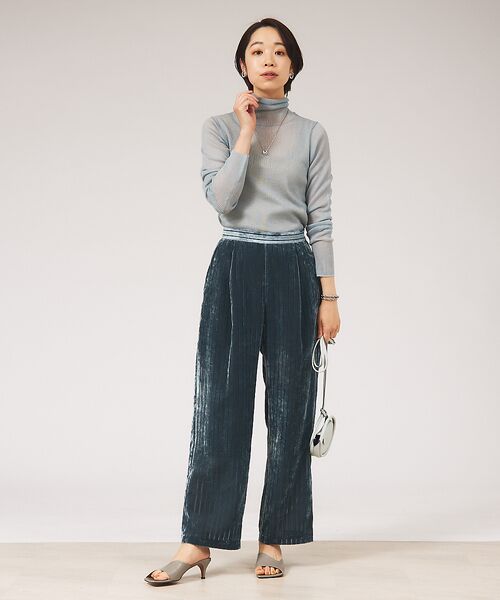 qualite / カリテ ニット・セーター | シャイニーリブニット | 詳細5