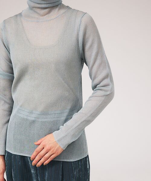 qualite / カリテ ニット・セーター | シャイニーリブニット | 詳細9