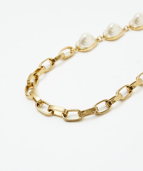 qualite / カリテ ネックレス・ペンダント・チョーカー | 【ADER.bijoux】パールモチーフチェーンネックレス | 詳細2