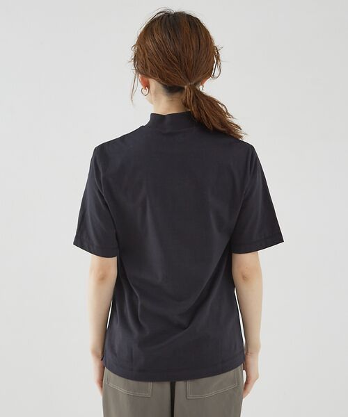 qualite / カリテ Tシャツ | 【Three dots】モックネックTシャツ | 詳細16